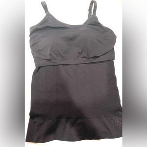 Belle Maternity Black Tank Top